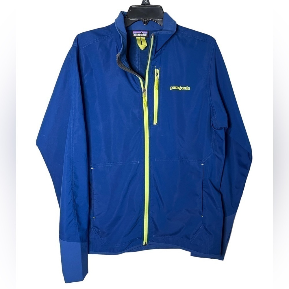 Patagonia Men’s Wind Shield Hybrid Soft Shell Full Zip Jacket Like New condition